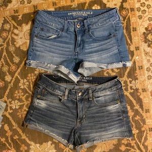 Two AE Demin Shorts Bundle